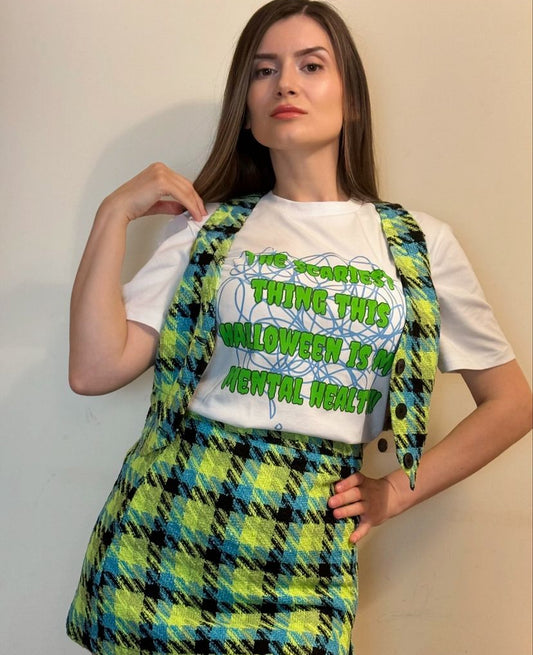 Halloween mental health t-shirt