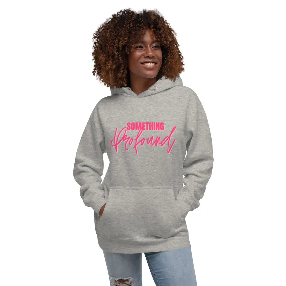 BACK OFF Unisex Hoodie - Something Profound 