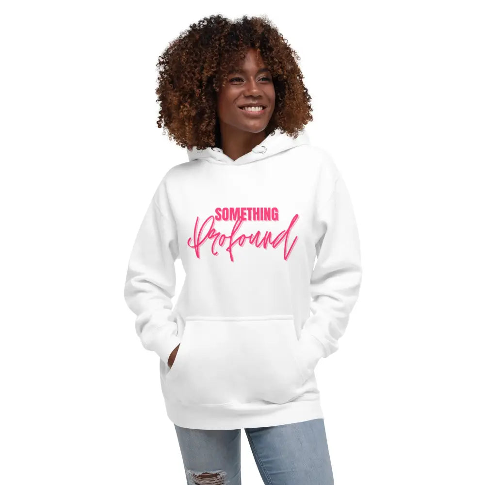 BACK OFF Unisex Hoodie - Something Profound 