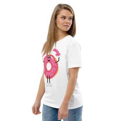 Doughnut worry organic cotton t-shirt - Something Profound 