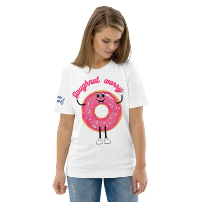 Doughnut worry organic cotton t-shirt - Something Profound 