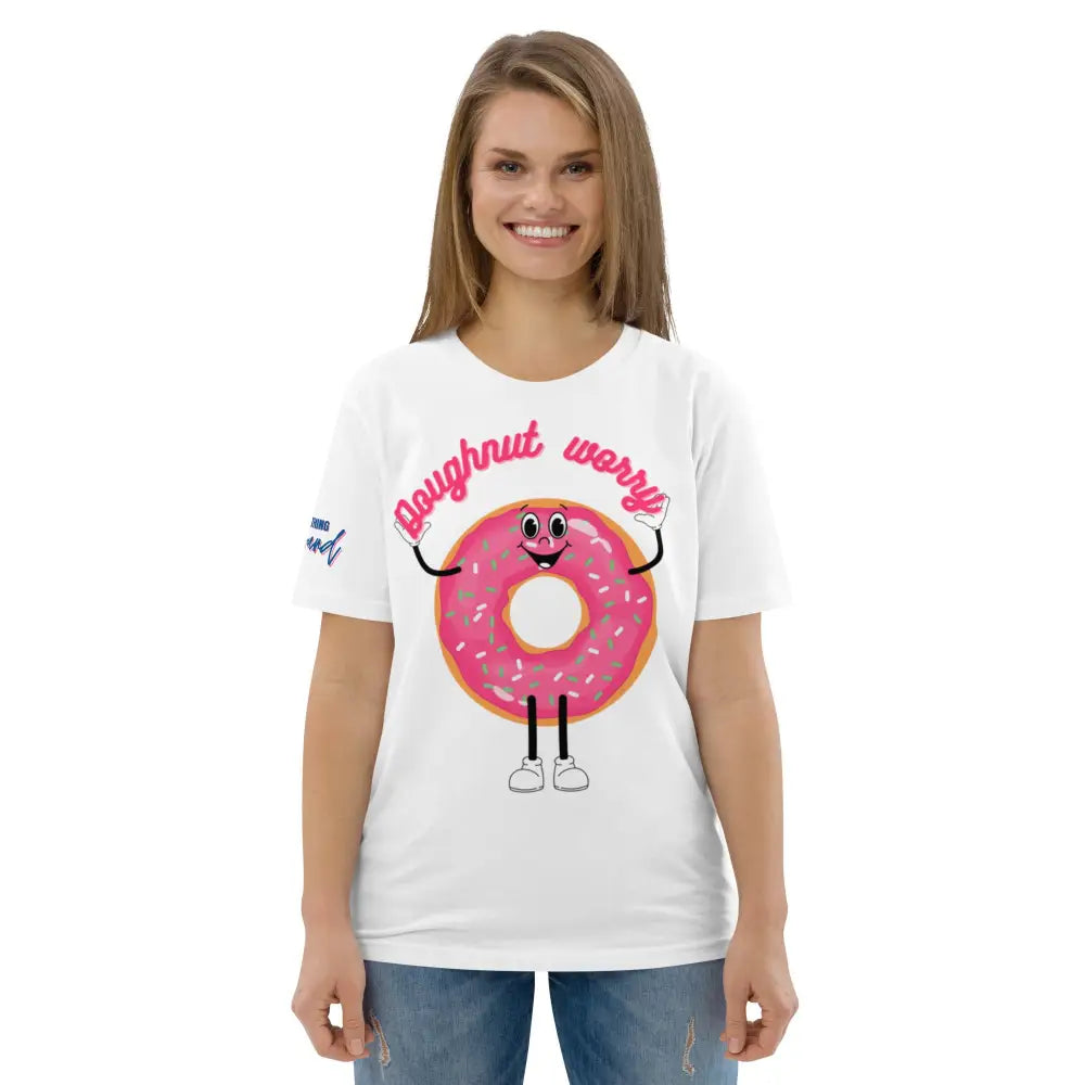 Doughnut worry organic cotton t-shirt - Something Profound 