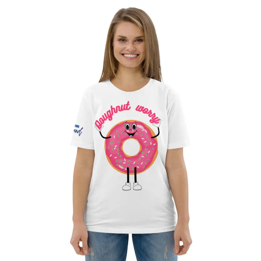 Doughnut worry organic cotton t-shirt - Something Profound 