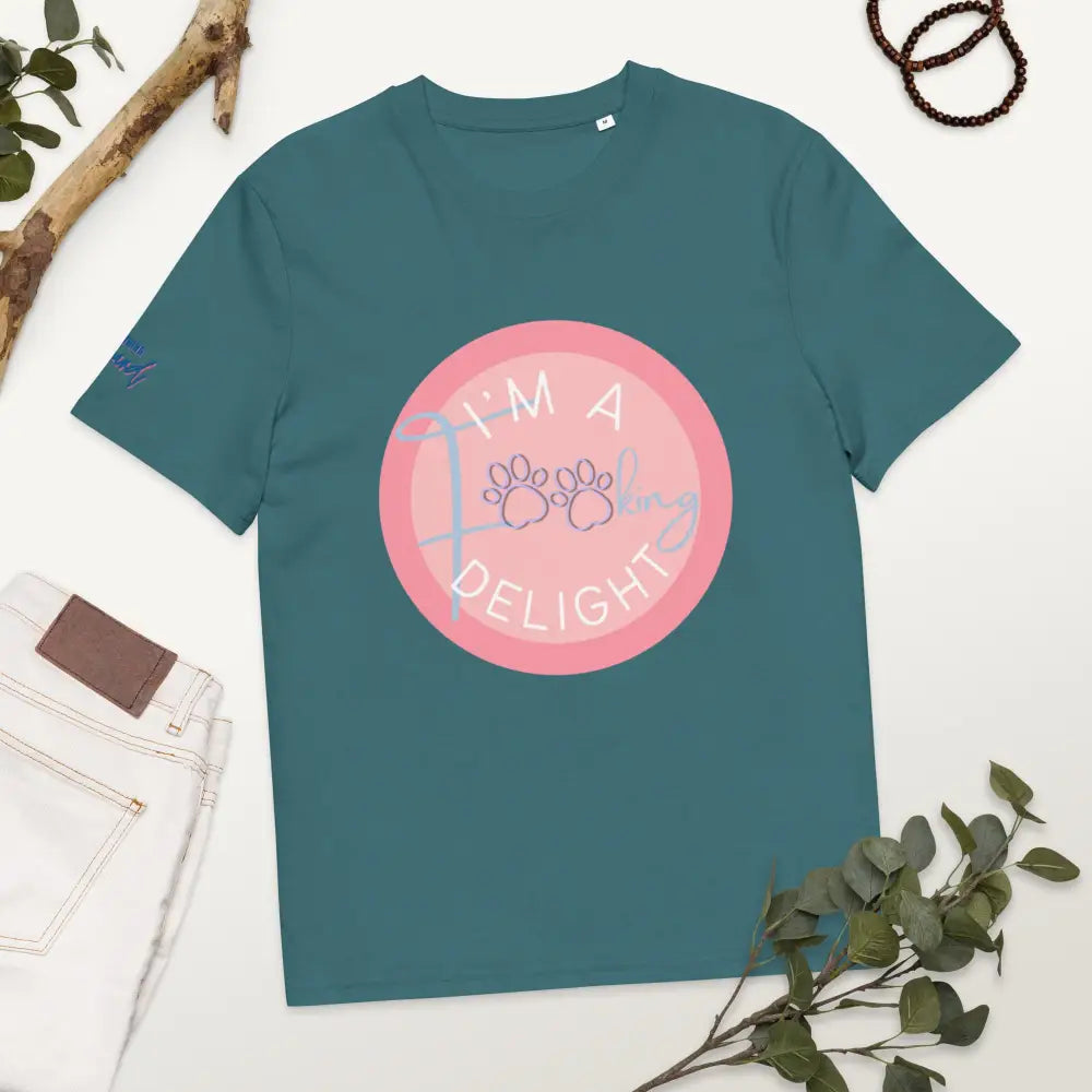 I’m a F**king Delight Organic Cotton T-Shirt - Stargazer / XS - Women funny t-shirt mental health