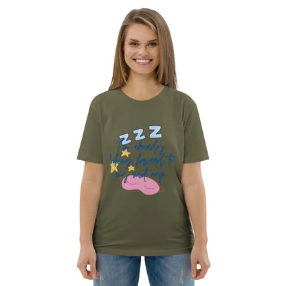 I'm already looking forward to my next nap Unisex organic cotton t-shirt - Something Profound 