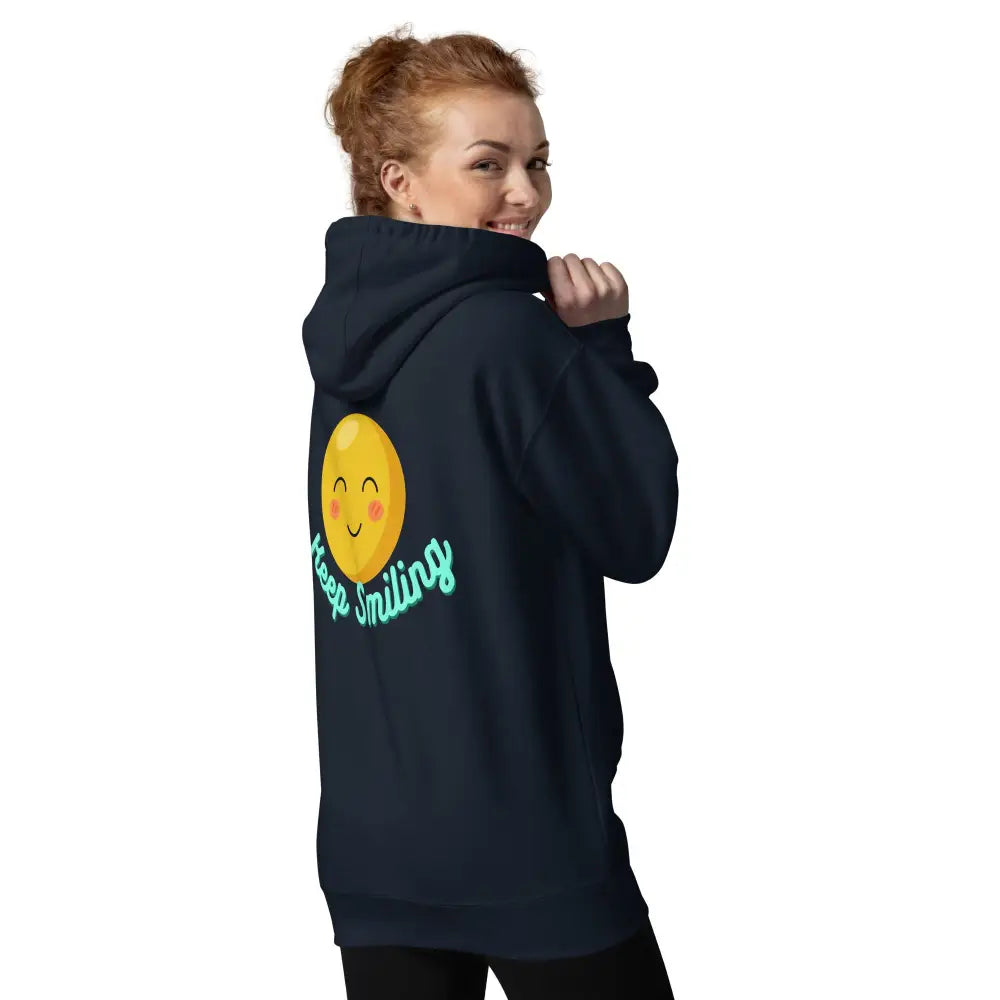 Keep Smiling Hoodie - Something Profound 