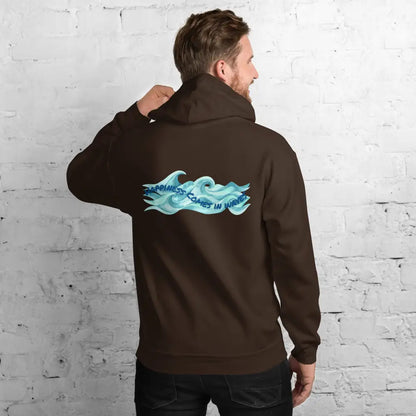 Mind Dippers 'Happiness comes in waves' Hoodie - Something Profound 