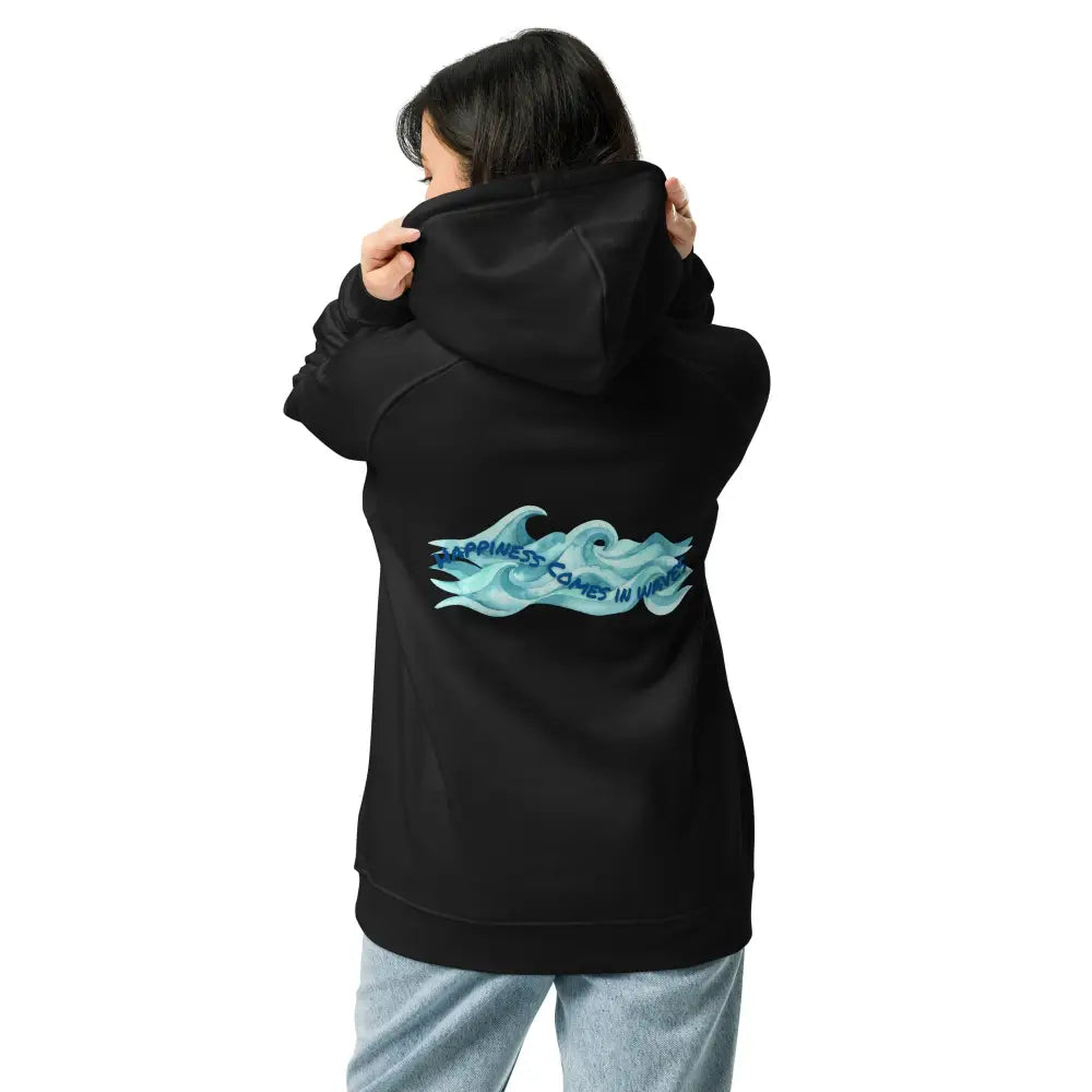 Mind Dippers 'Happiness comes in waves' Organic hoodie - Something Profound 