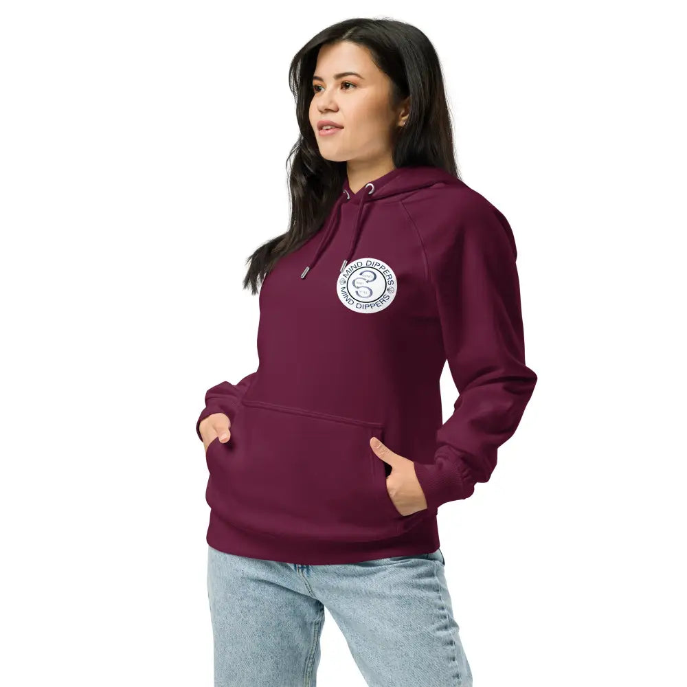 Mind Dippers 'Happiness comes in waves' Organic hoodie - Something Profound 