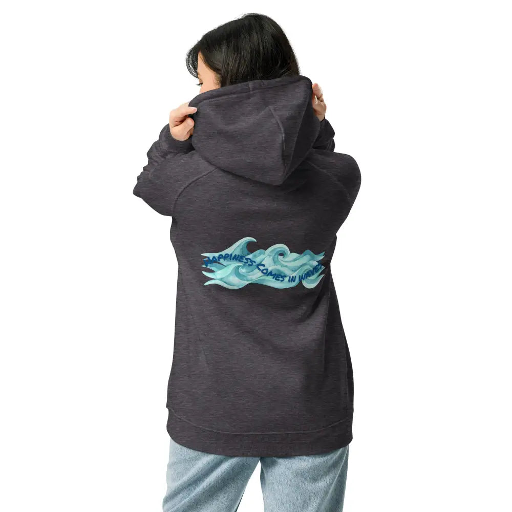 Mind Dippers 'Happiness comes in waves' Organic hoodie - Something Profound 