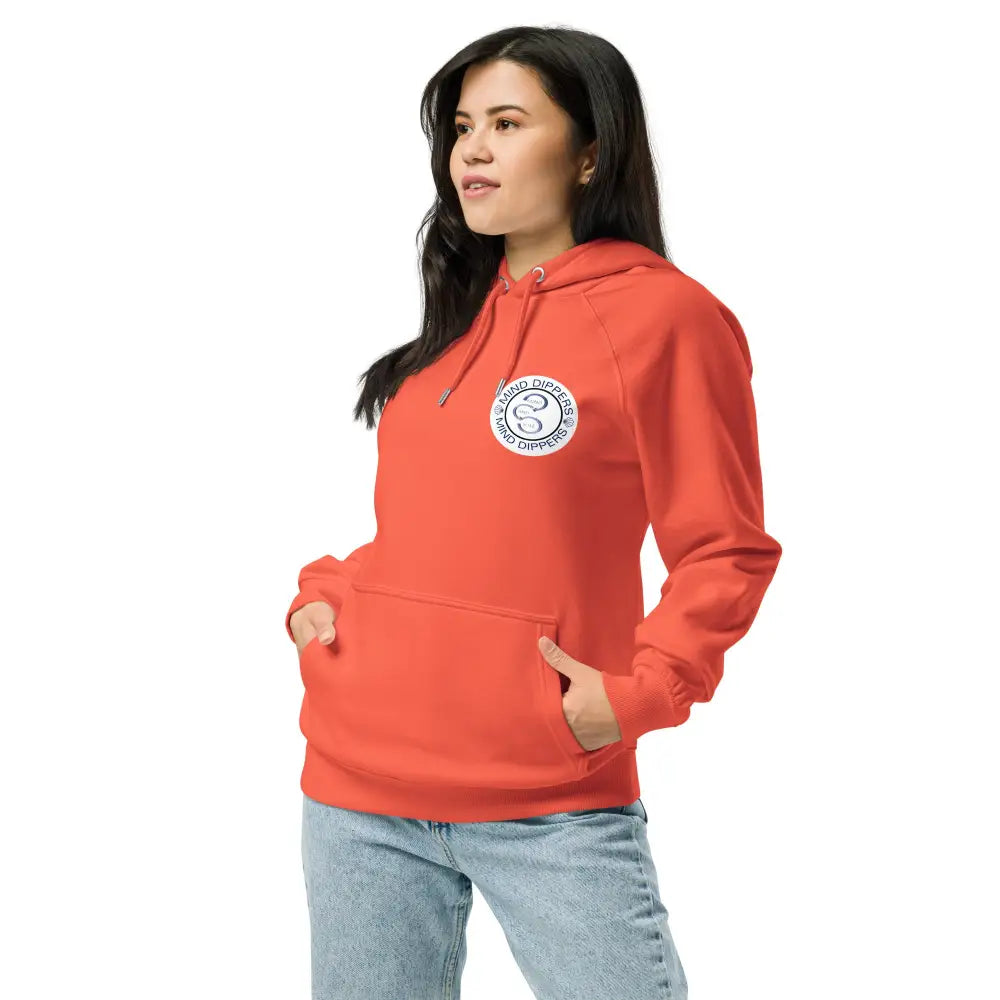 Mind Dippers 'Happiness comes in waves' Organic hoodie - Something Profound 