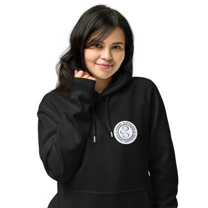 Mind Dippers 'Happiness comes in waves' Organic hoodie - Something Profound 