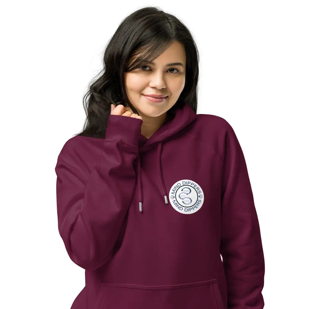 Mind Dippers 'Happiness comes in waves' Organic hoodie - Something Profound 