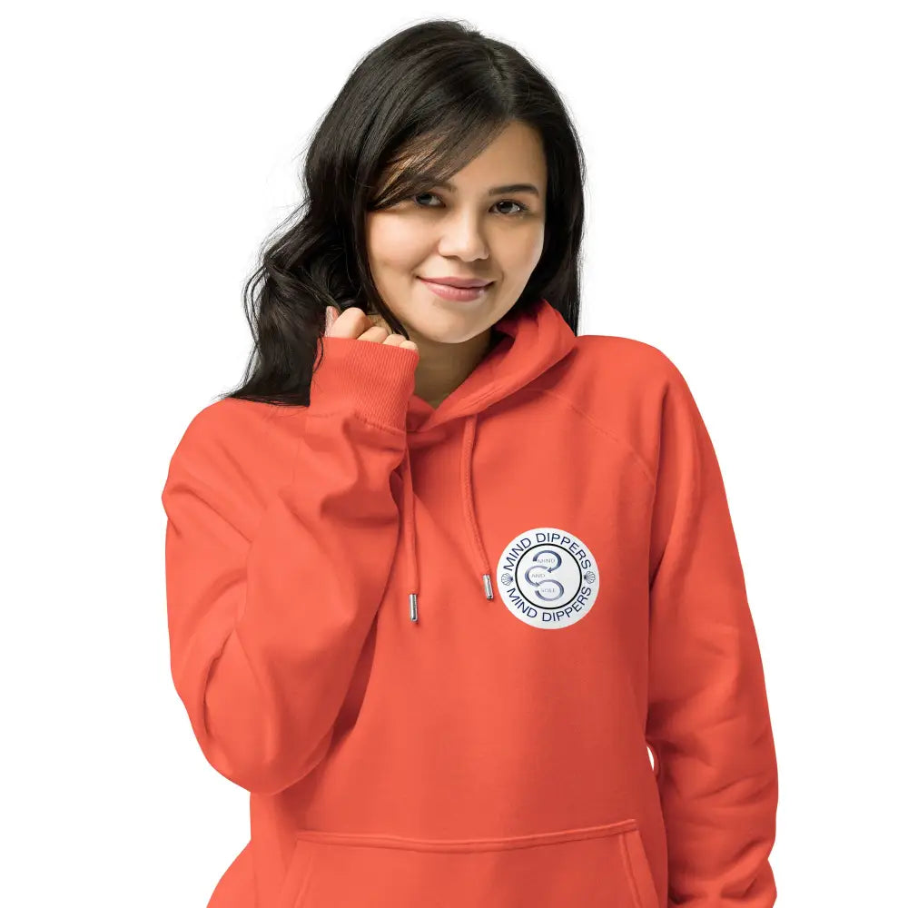 Mind Dippers 'Happiness comes in waves' Organic hoodie - Something Profound 