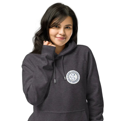 Mind Dippers 'Happiness comes in waves' Organic hoodie - Something Profound 