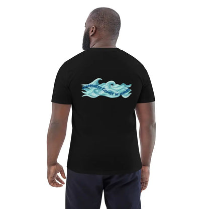 Mind Dippers 'Happiness comes in waves' organic t-shirt - Something Profound 