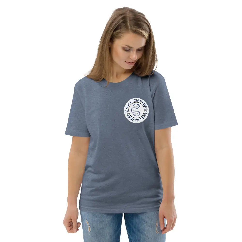 Mind Dippers 'Happiness comes in waves' organic t-shirt - Something Profound 