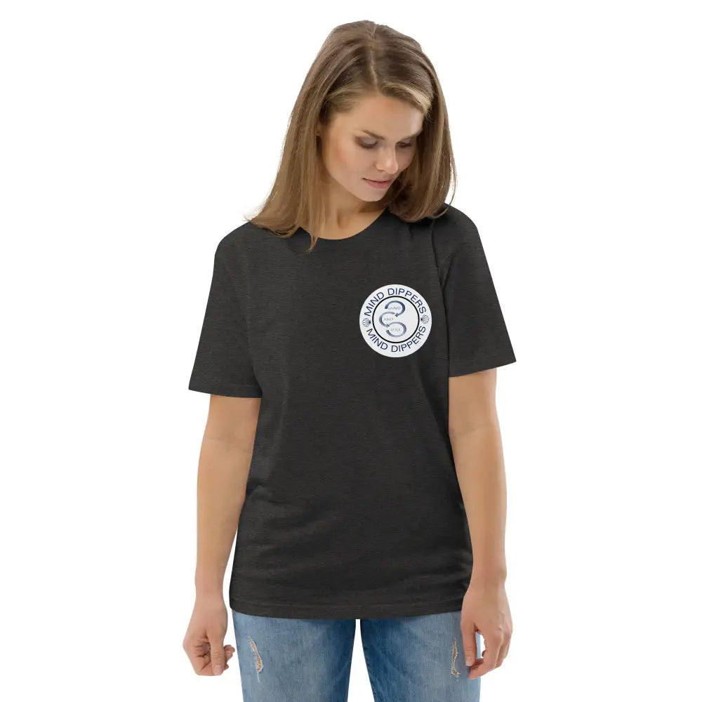 Mind Dippers 'Happiness comes in waves' organic t-shirt - Something Profound 