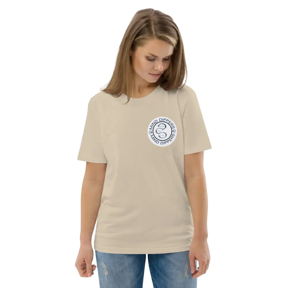 Mind Dippers 'Happiness comes in waves' organic t-shirt - Something Profound 