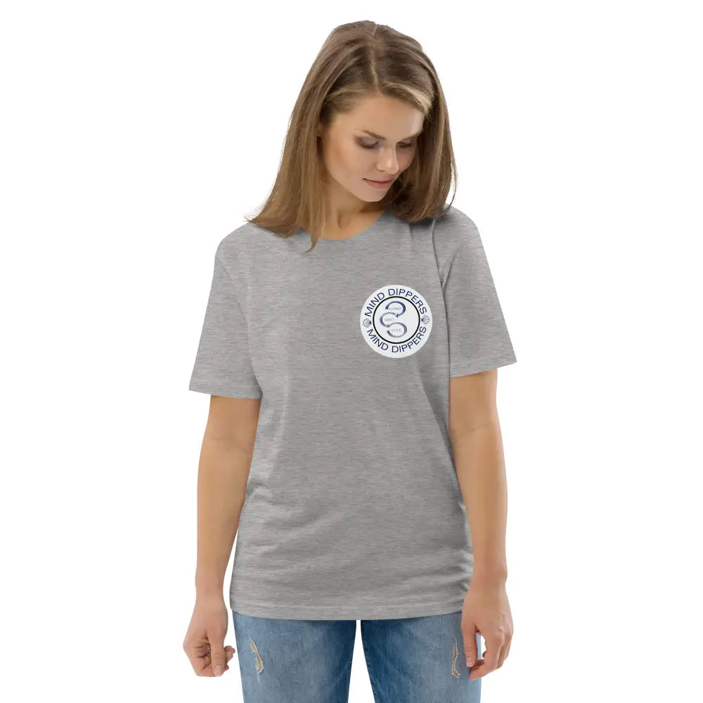 Mind Dippers 'Happiness comes in waves' organic t-shirt - Something Profound 