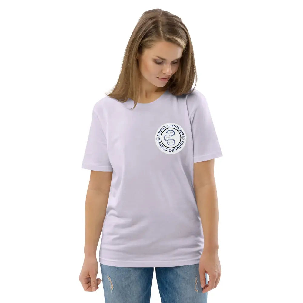 Mind Dippers 'Happiness comes in waves' organic t-shirt - Something Profound 