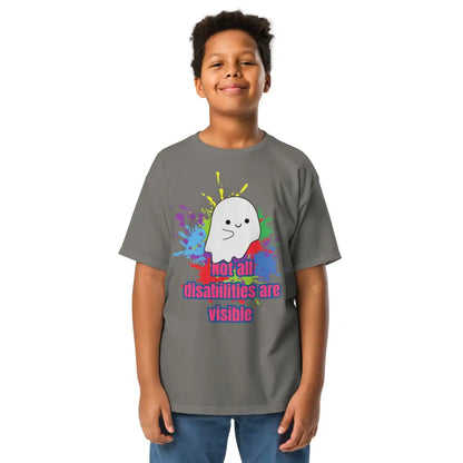 Not all disabilities are visible Youth classic tee - Something Profound 