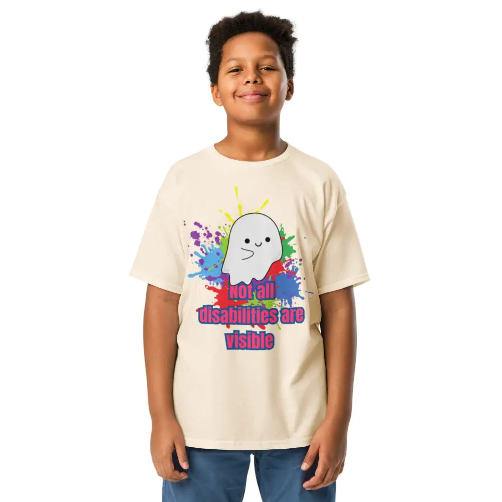 Not all disabilities are visible Youth classic tee - Something Profound 