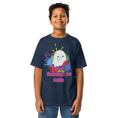 Not all disabilities are visible Youth classic tee - Something Profound 