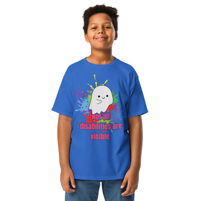 Not all disabilities are visible Youth classic tee - Something Profound 