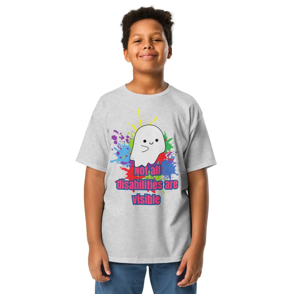 Not all disabilities are visible Youth classic tee - Something Profound 