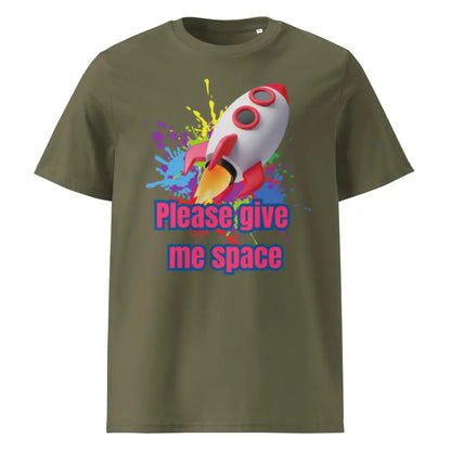 Please give me space Unisex organic cotton t-shirt - Something Profound 