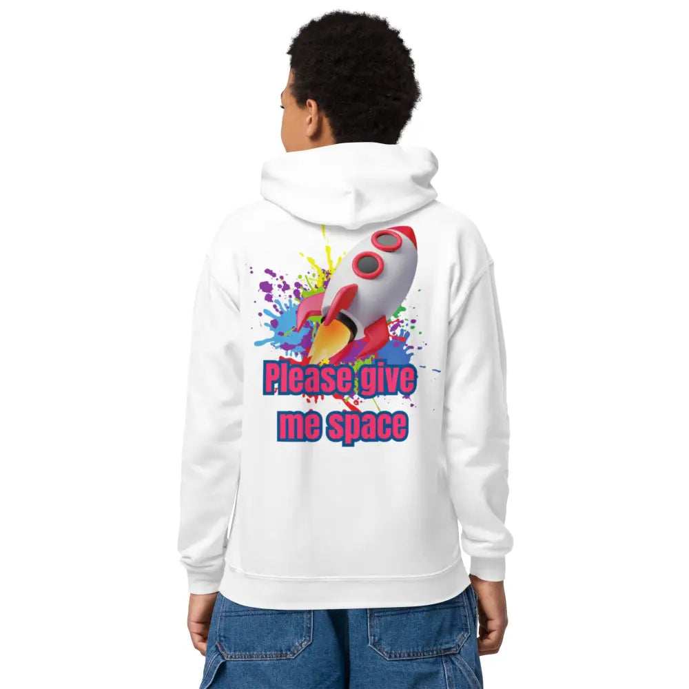 Please give me space Youth heavy blend hoodie - Something Profound 