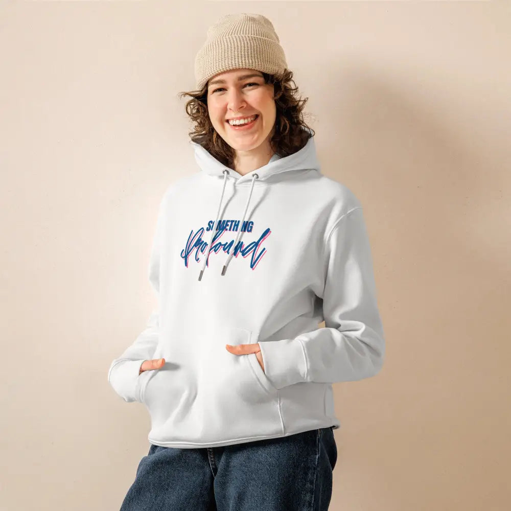 Spread love not sh*t essential eco hoodie - Something Profound 