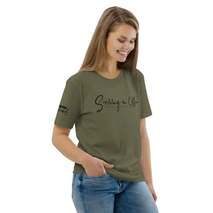 Survivng on Coffee organic cotton t-shirt - Something Profound 