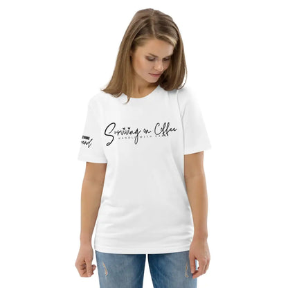 Survivng on Coffee organic cotton t-shirt - Something Profound 